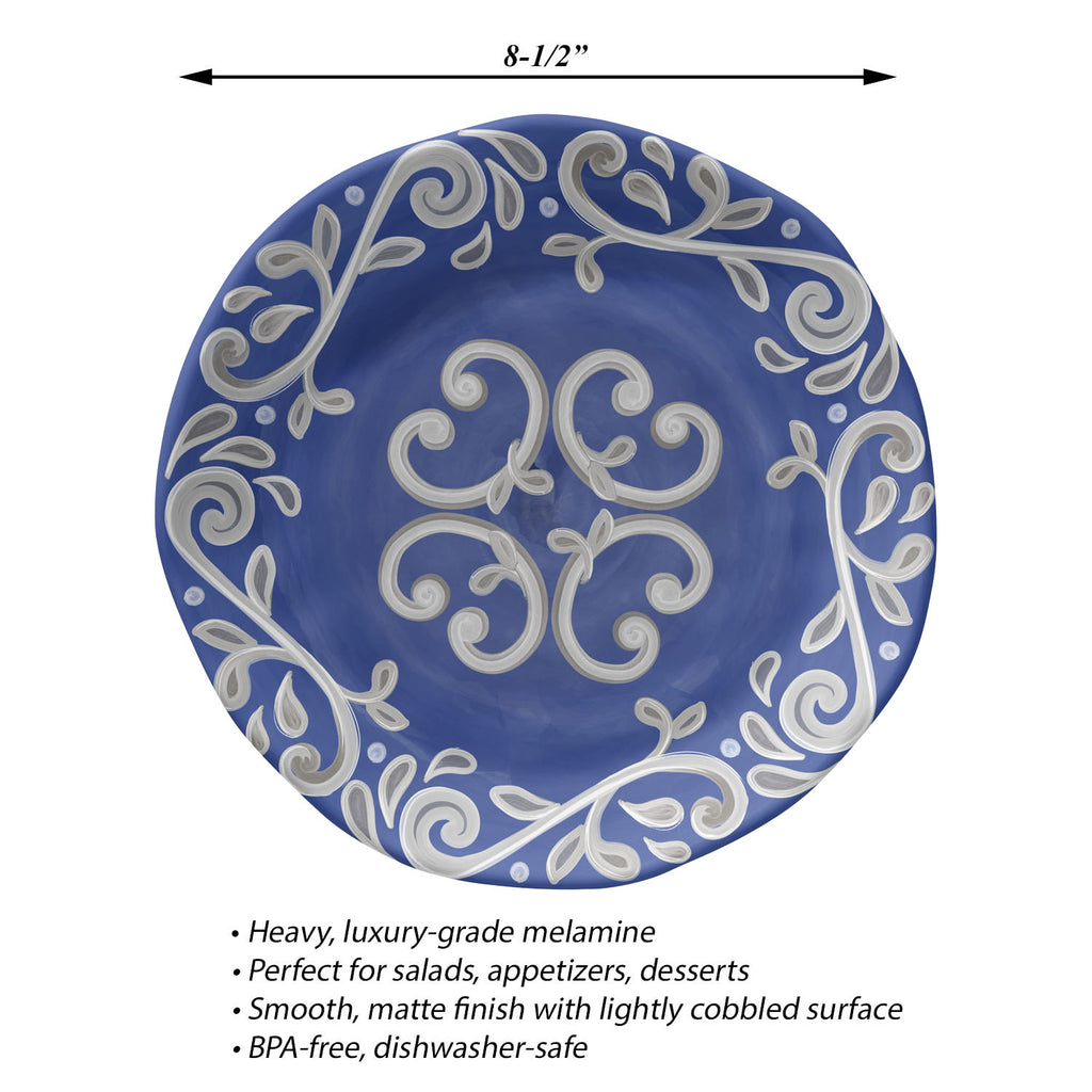 8 inch melamine plates best sale