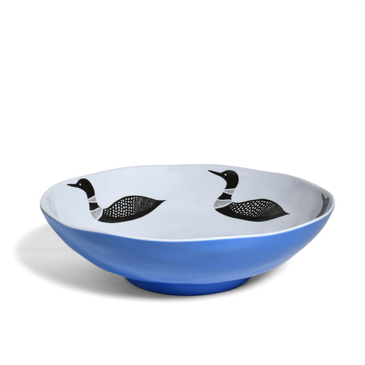 Loons by Kate Nelligan 11-1/2" Melamine Serving Bowl