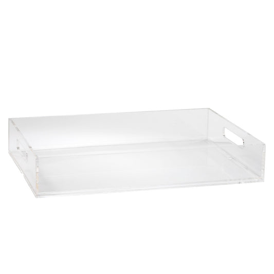 Merritt Designs Custom Acrylic Serving Tray with Placemat Slot