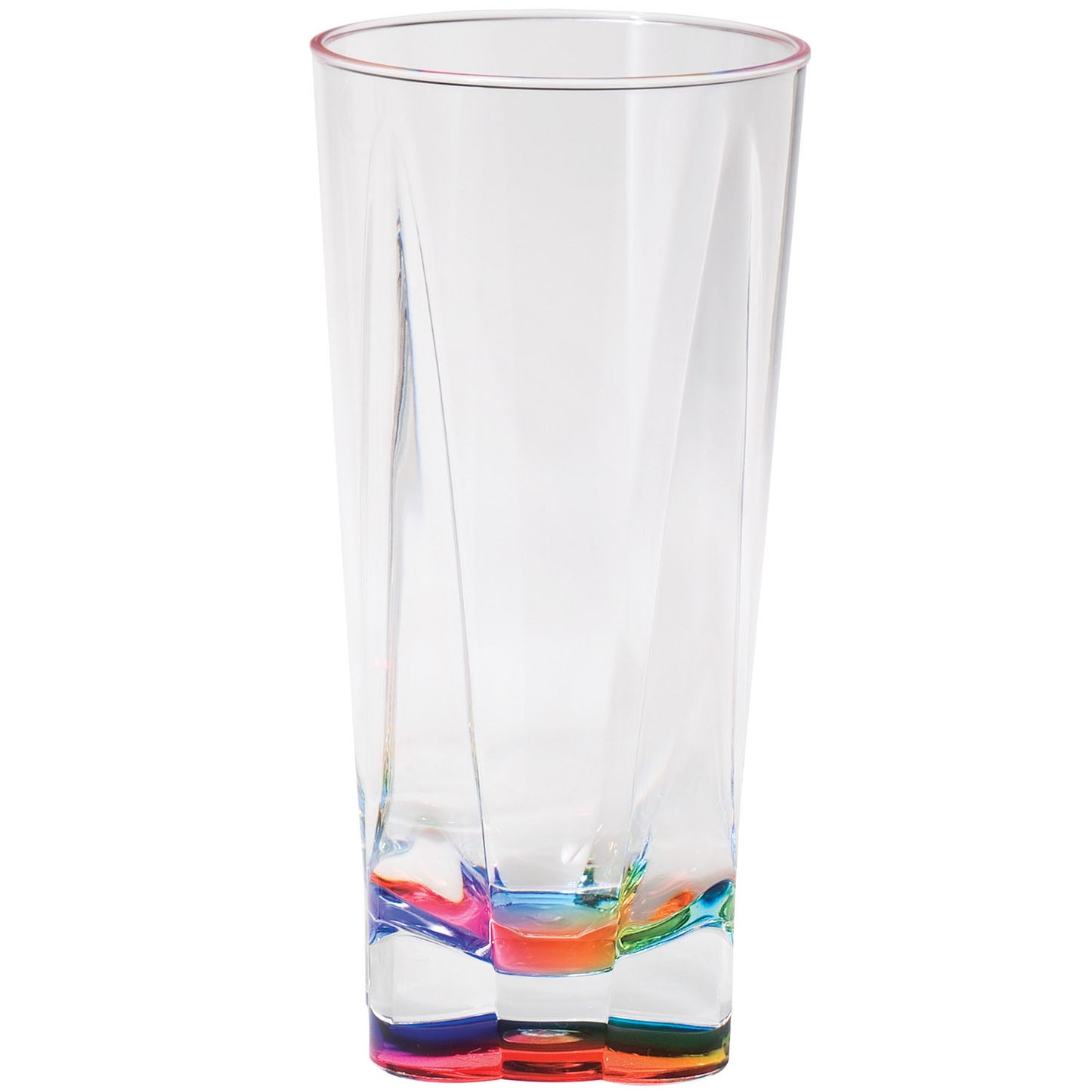 Merritt Rainbow Crystal Acrylic Tumbler, 22-oz. (Large), Set of 12