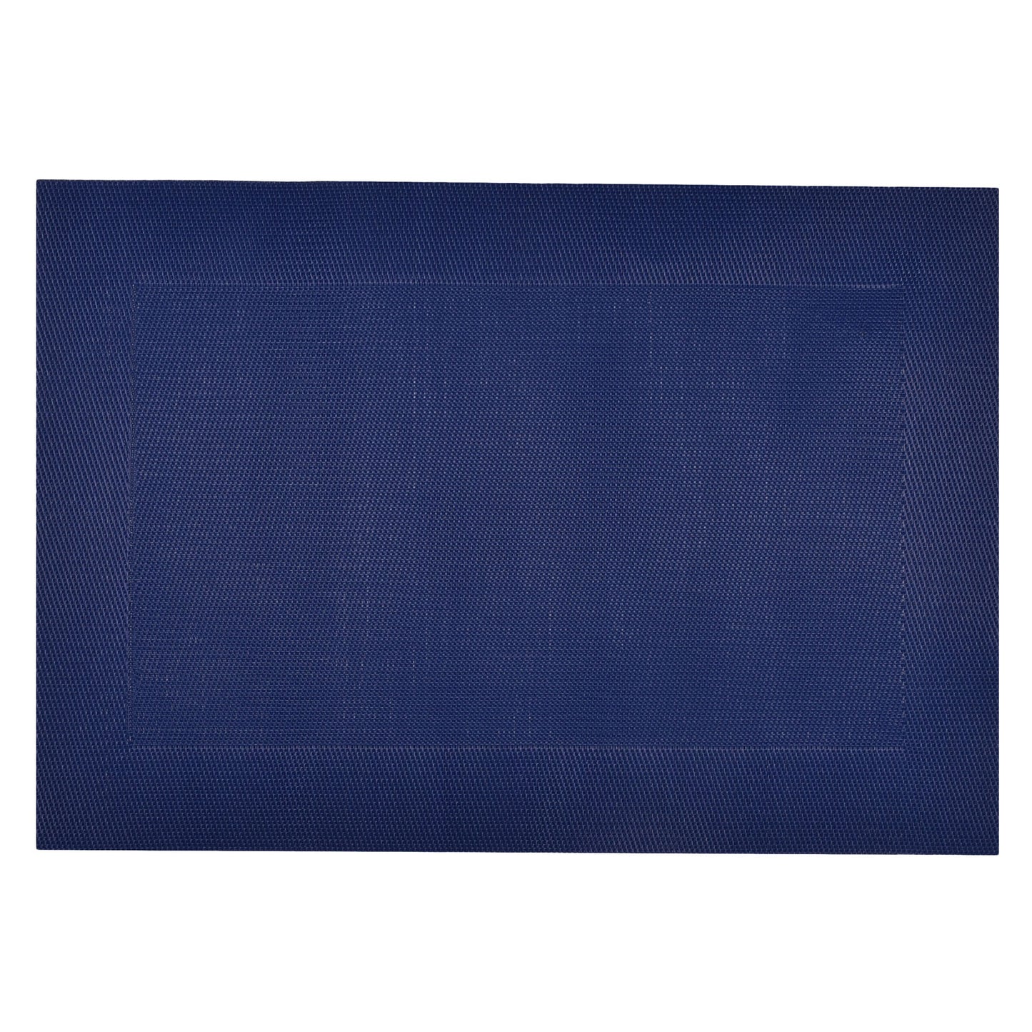 Woven Vinyl Easy Care 19" x 13" Rectangular Placemat, Set of 4