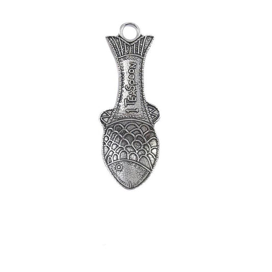 Crosby & Taylor Replacement Pewter Measuring Spoon, Fish Pattern