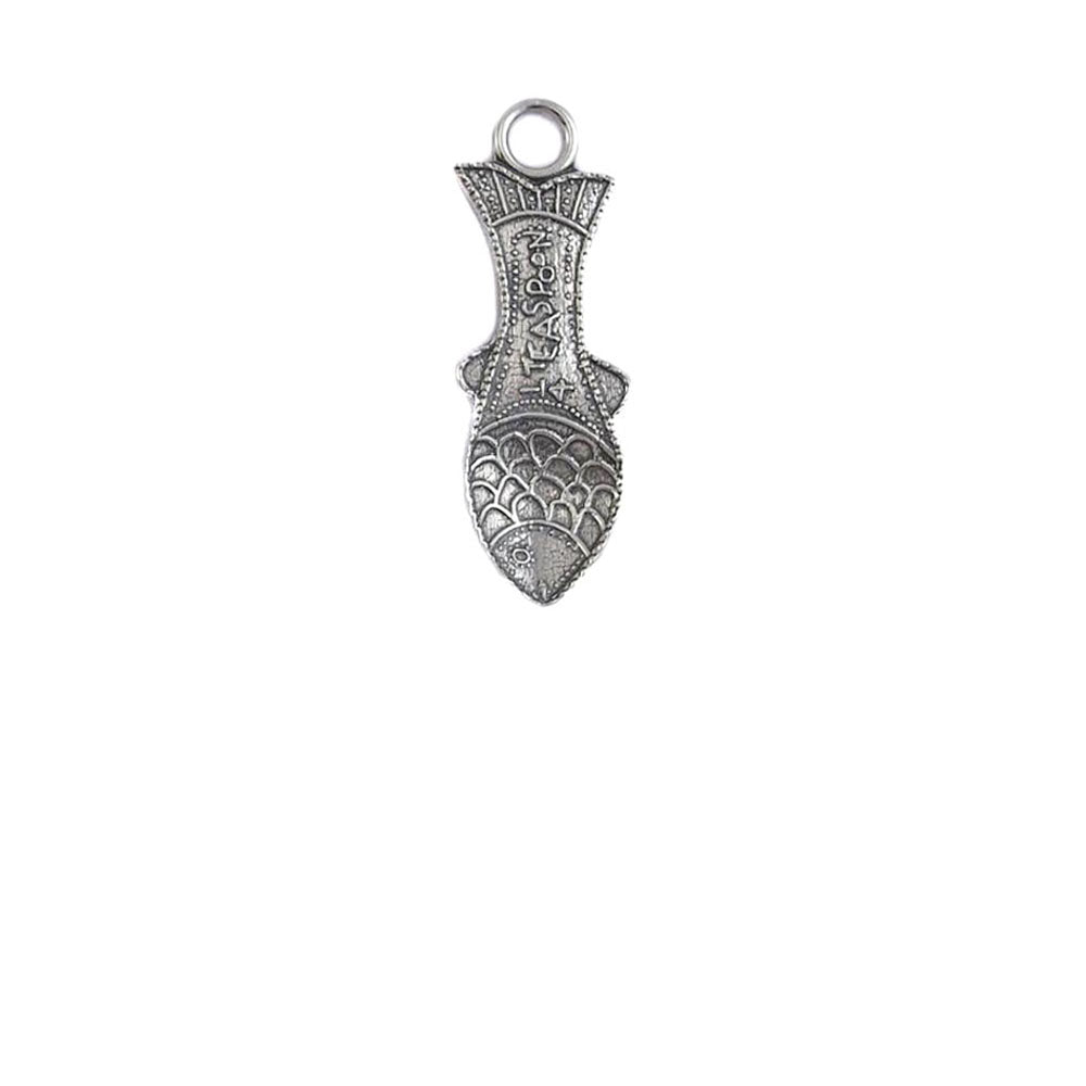 Crosby & Taylor Replacement Pewter Measuring Spoon, Fish Pattern