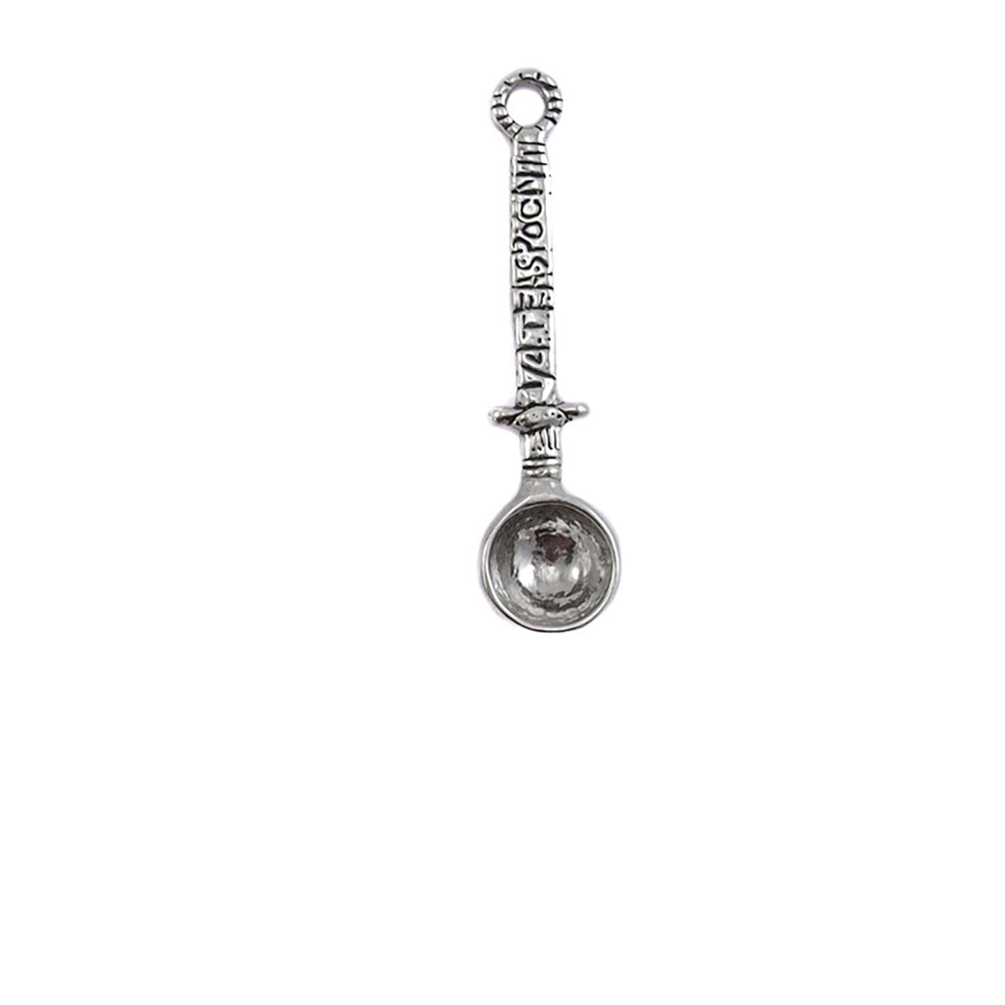 Crosby & Taylor Replacement Pewter Measuring Spoon, Celtic Pattern
