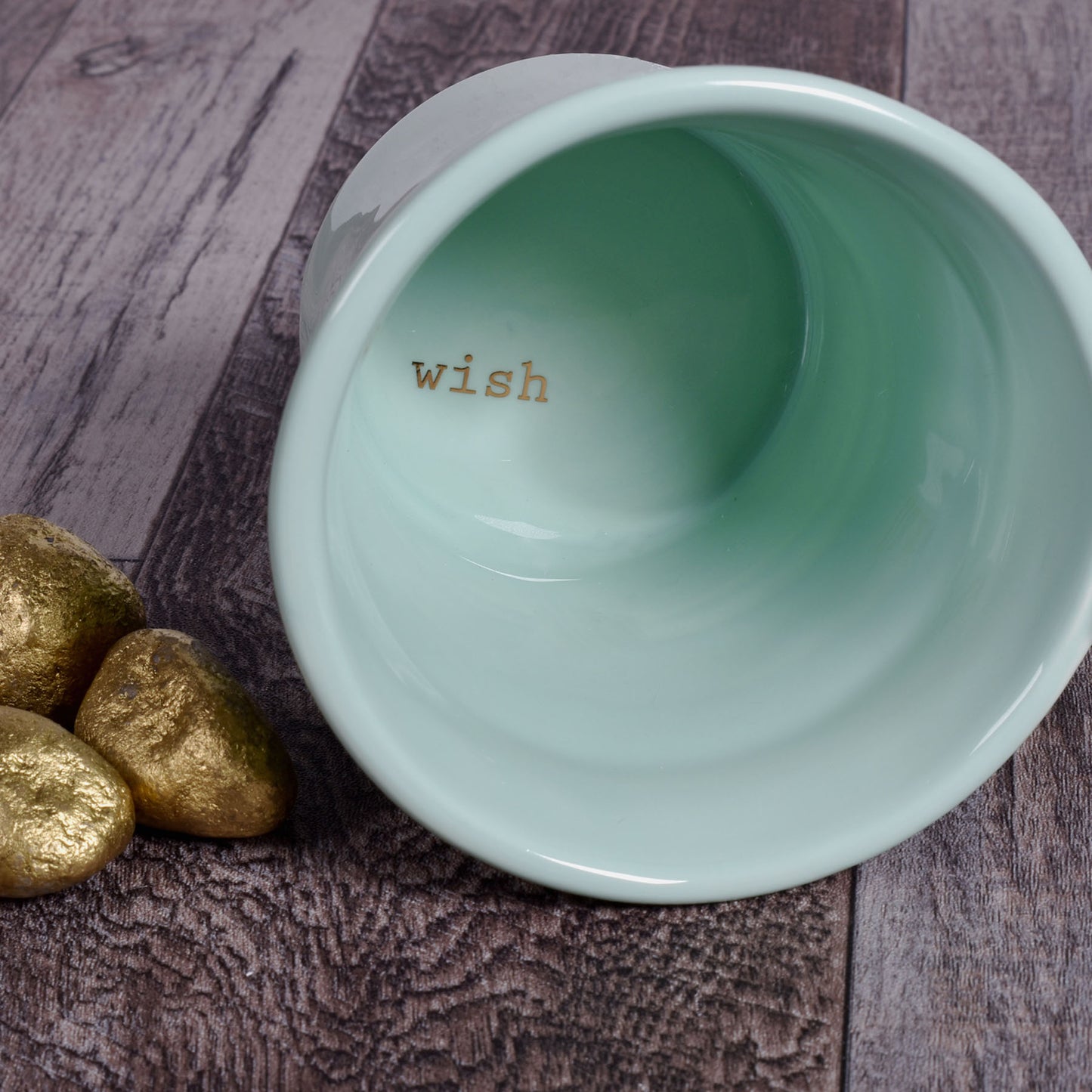 Glitterville Wishbone Handmade Ceramic Mug