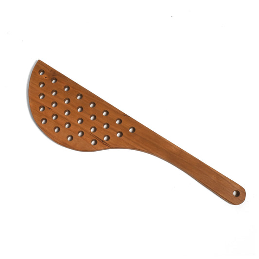 American Handmade Cherry Wood Pot Strainer Drain Tool