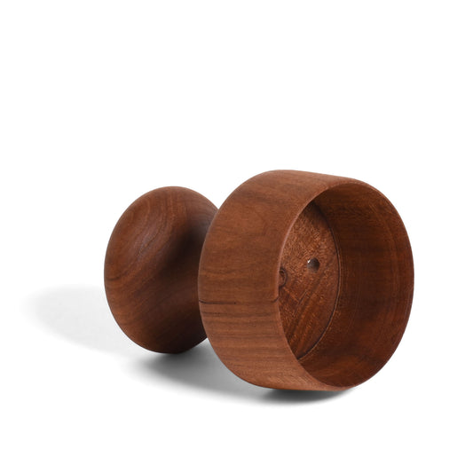 American Handmade Cherry Wood 2.25" Biscuit Cookie Cutter