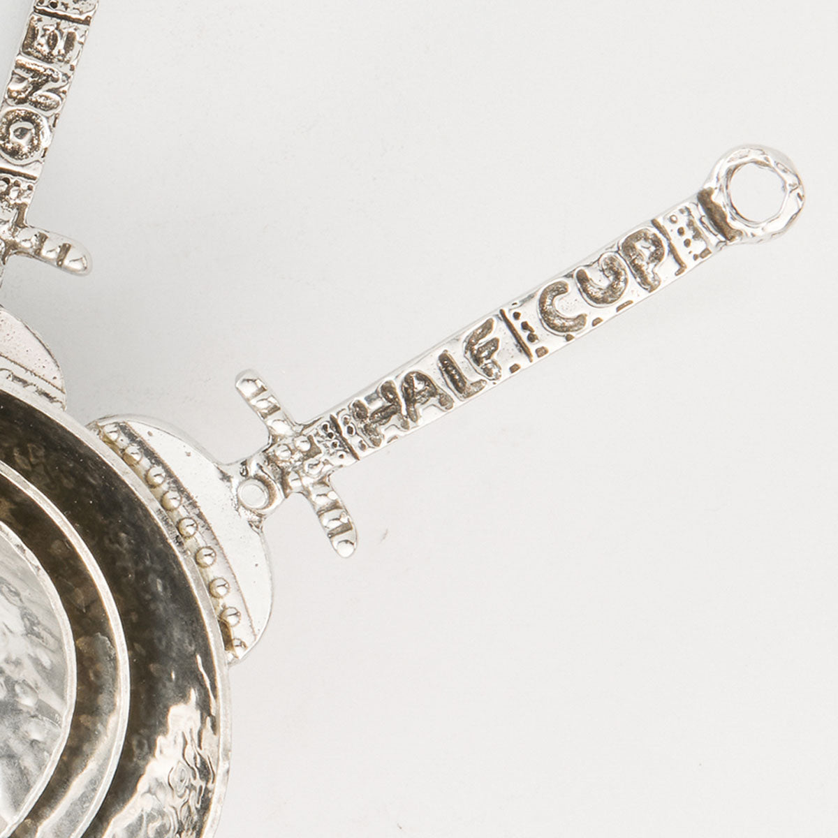 Crosby & Taylor Replacement Pewter Measuring Cup, Celtic Pattern
