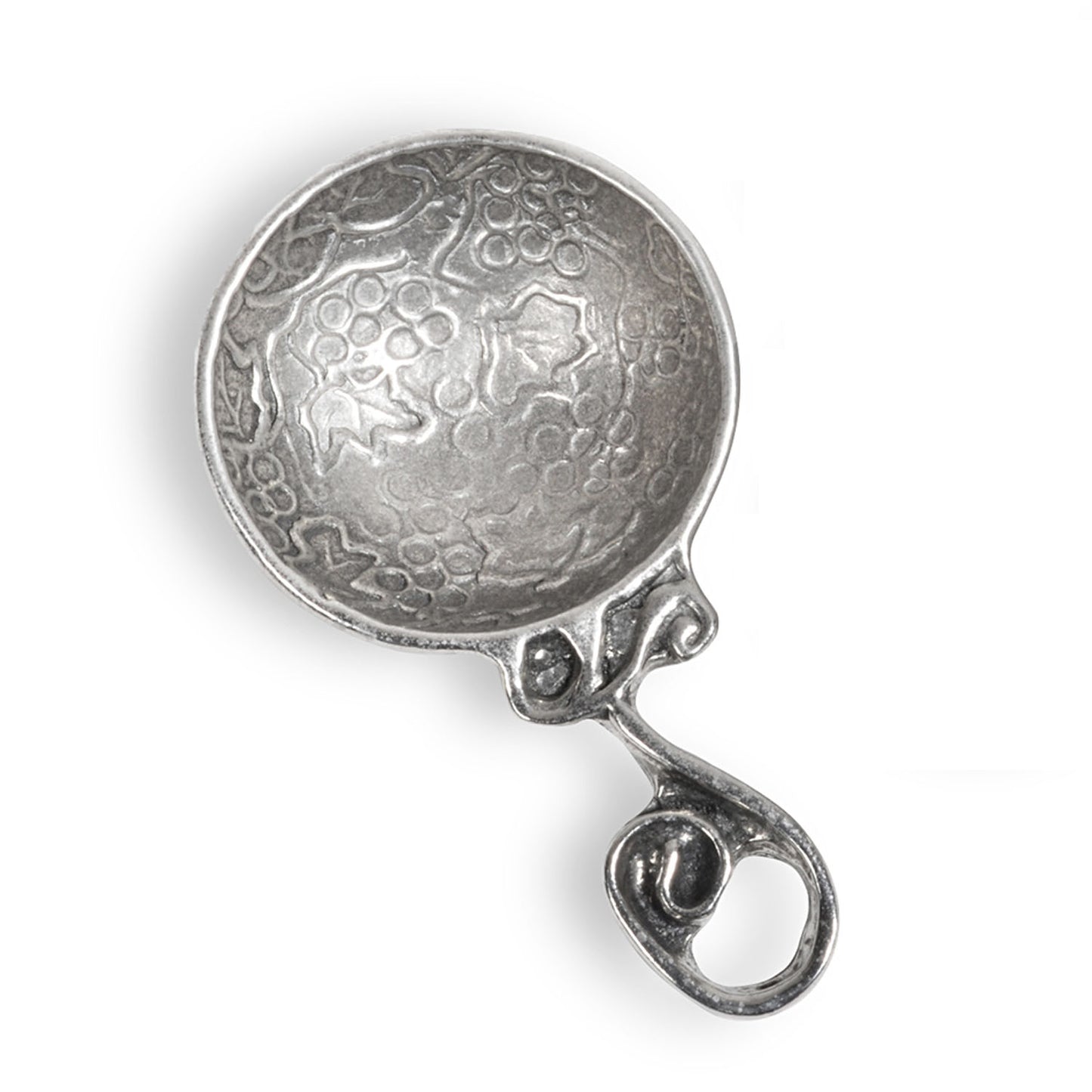 Crosby & Taylor Replacement Pewter Measuring Spoon, Vineyard Pattern