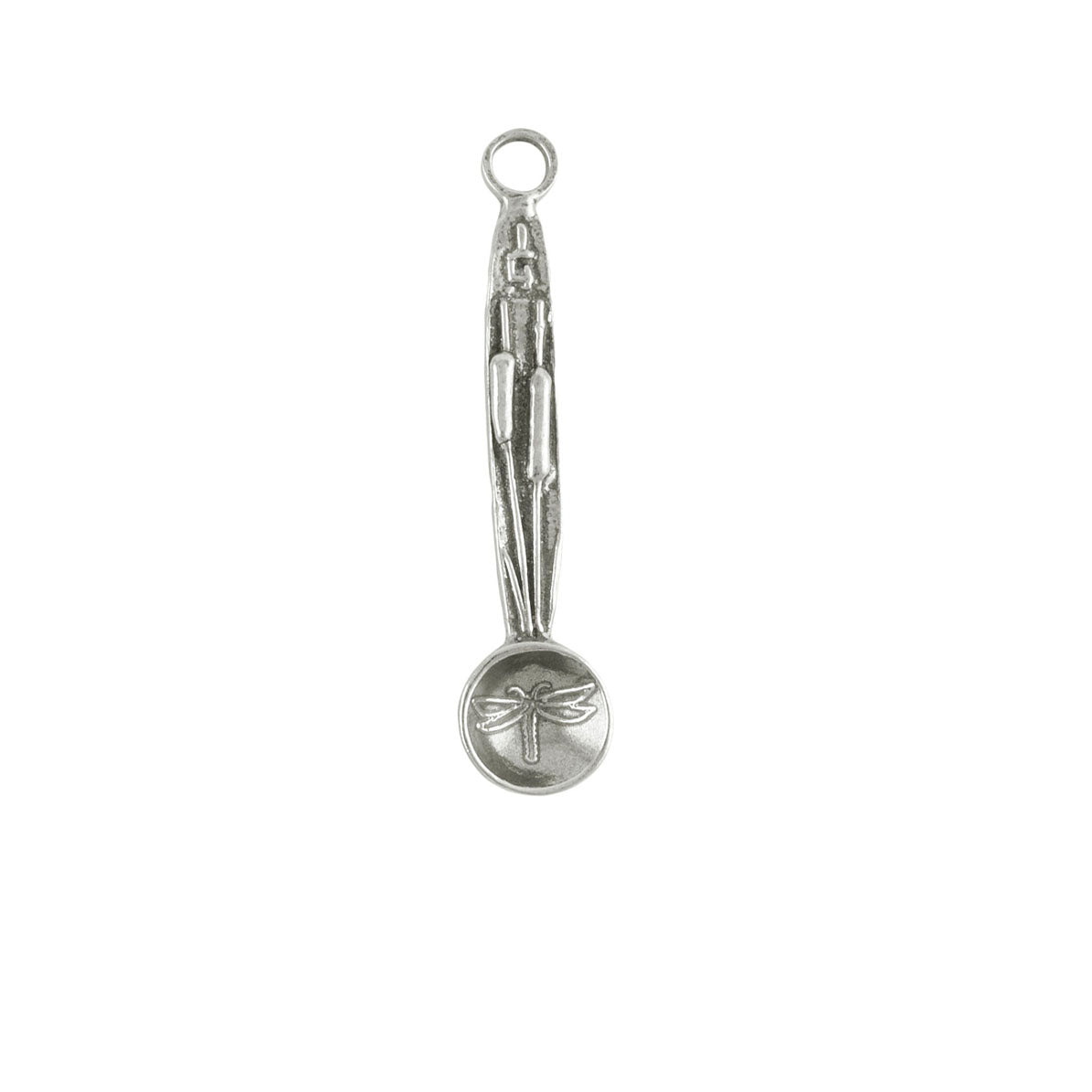 Crosby & Taylor Replacement Pewter Measuring Spoon, Dragonfly Pattern