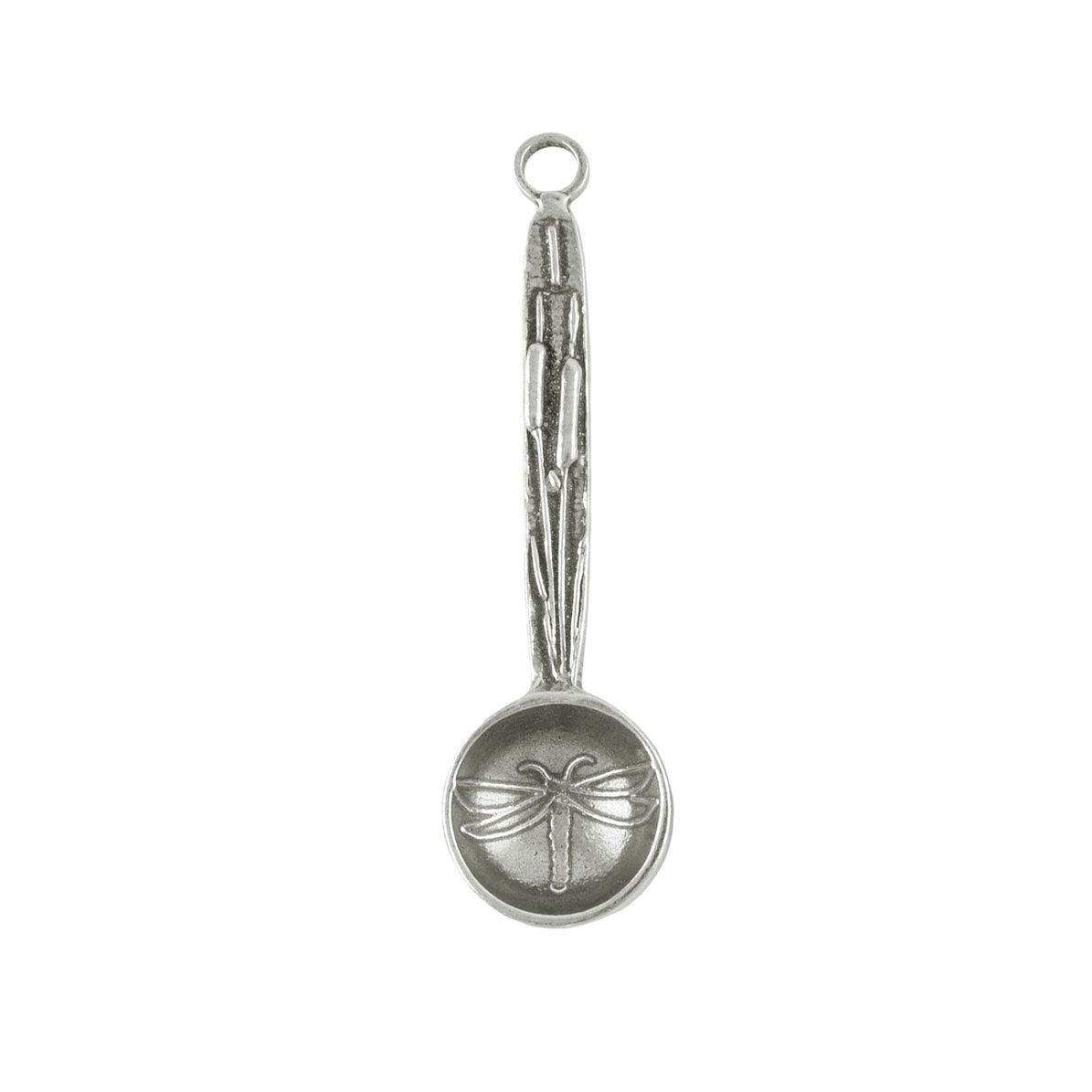 Crosby & Taylor Replacement Pewter Measuring Spoon, Dragonfly Pattern