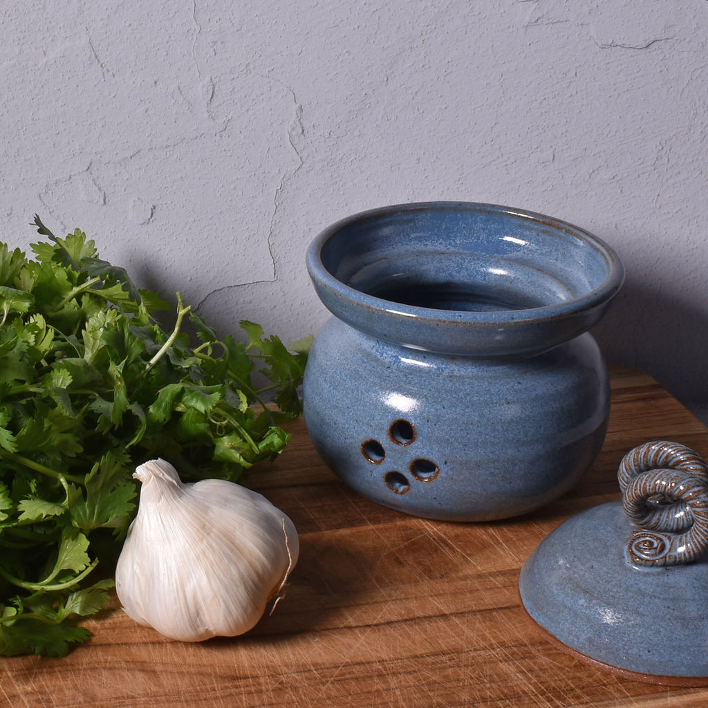 Handmade Ceramic Garlic Keeper