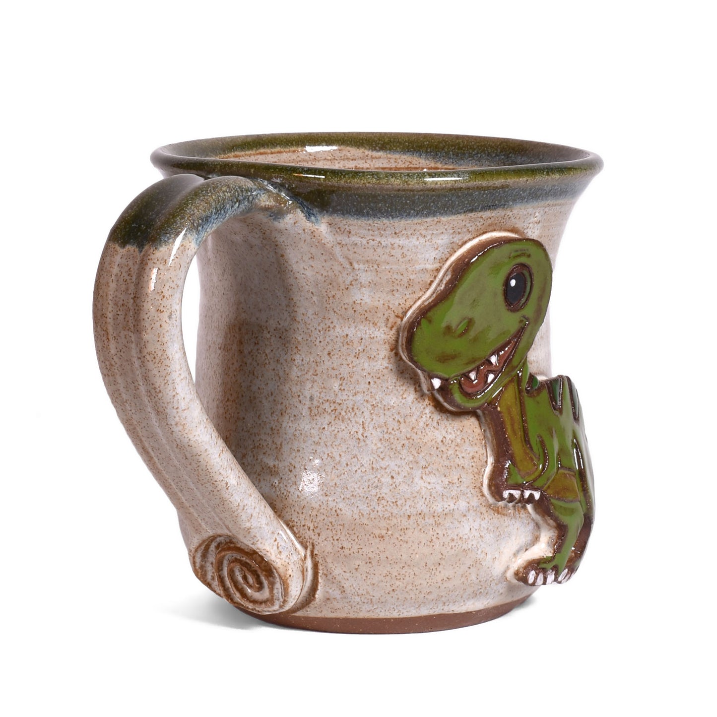 T-Rex Dinosaur Mug by MudWorks Pottery