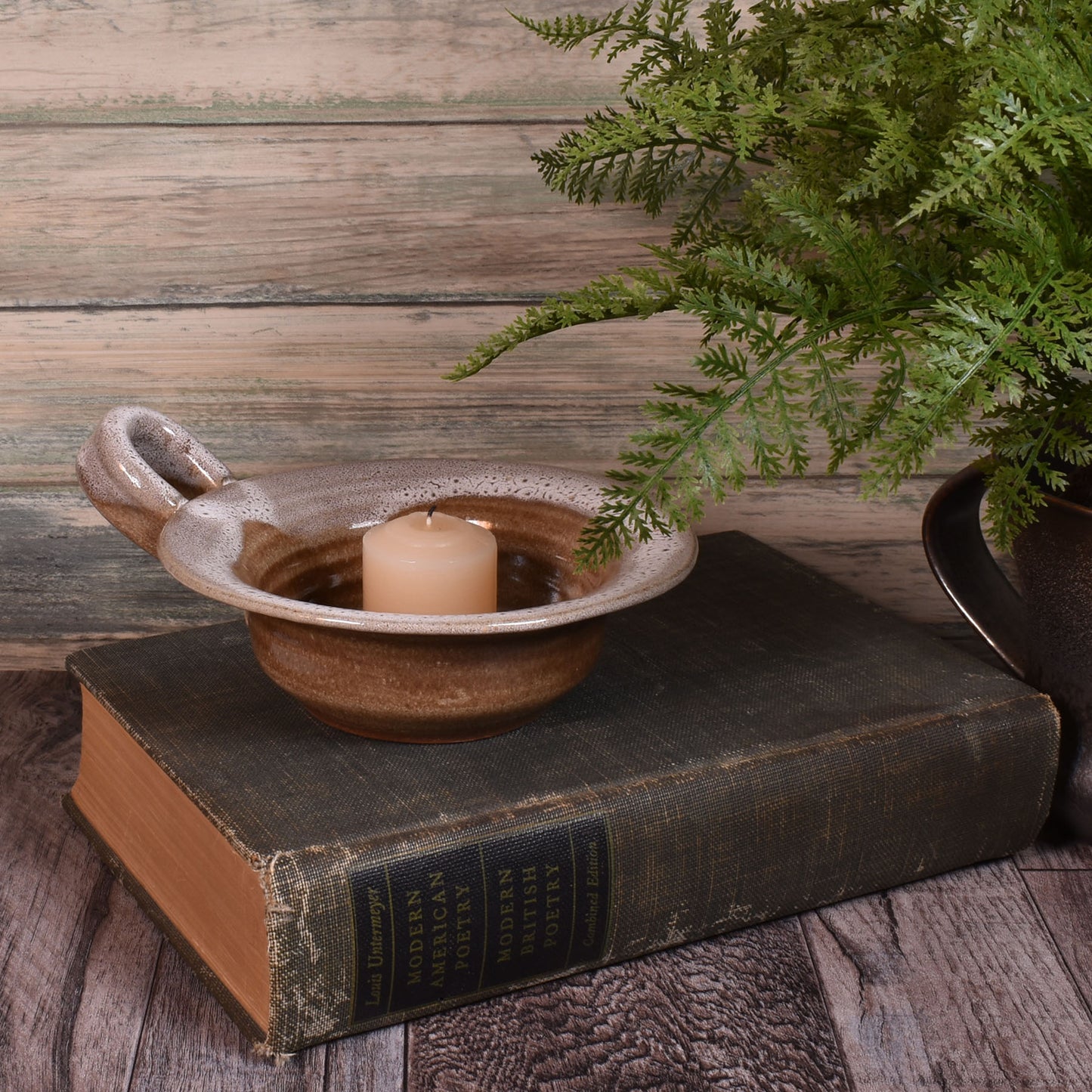 Single Serving Microwave Omelet Maker by MudWorks Pottery, Cocoa