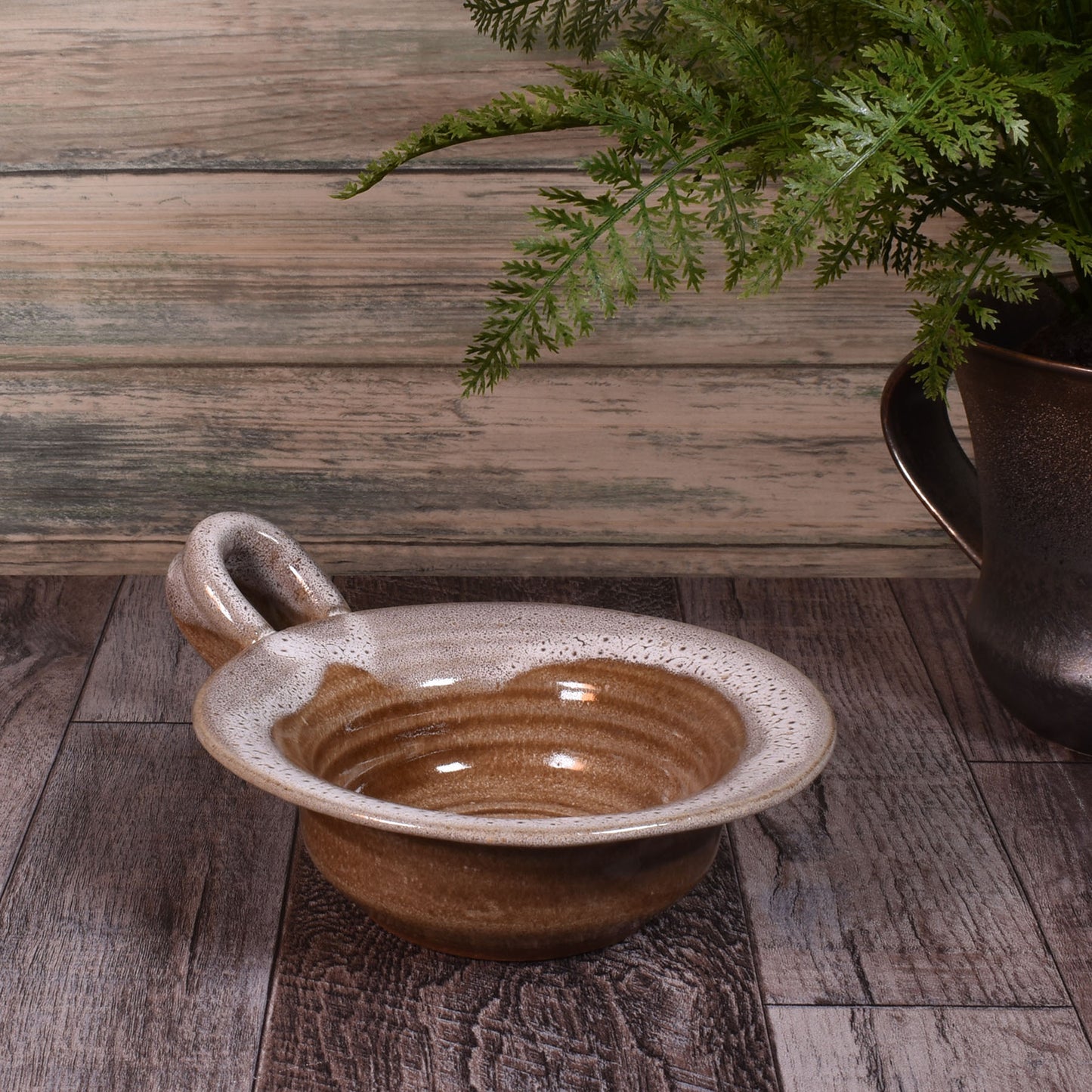 Single Serving Microwave Omelet Maker by MudWorks Pottery, Cocoa