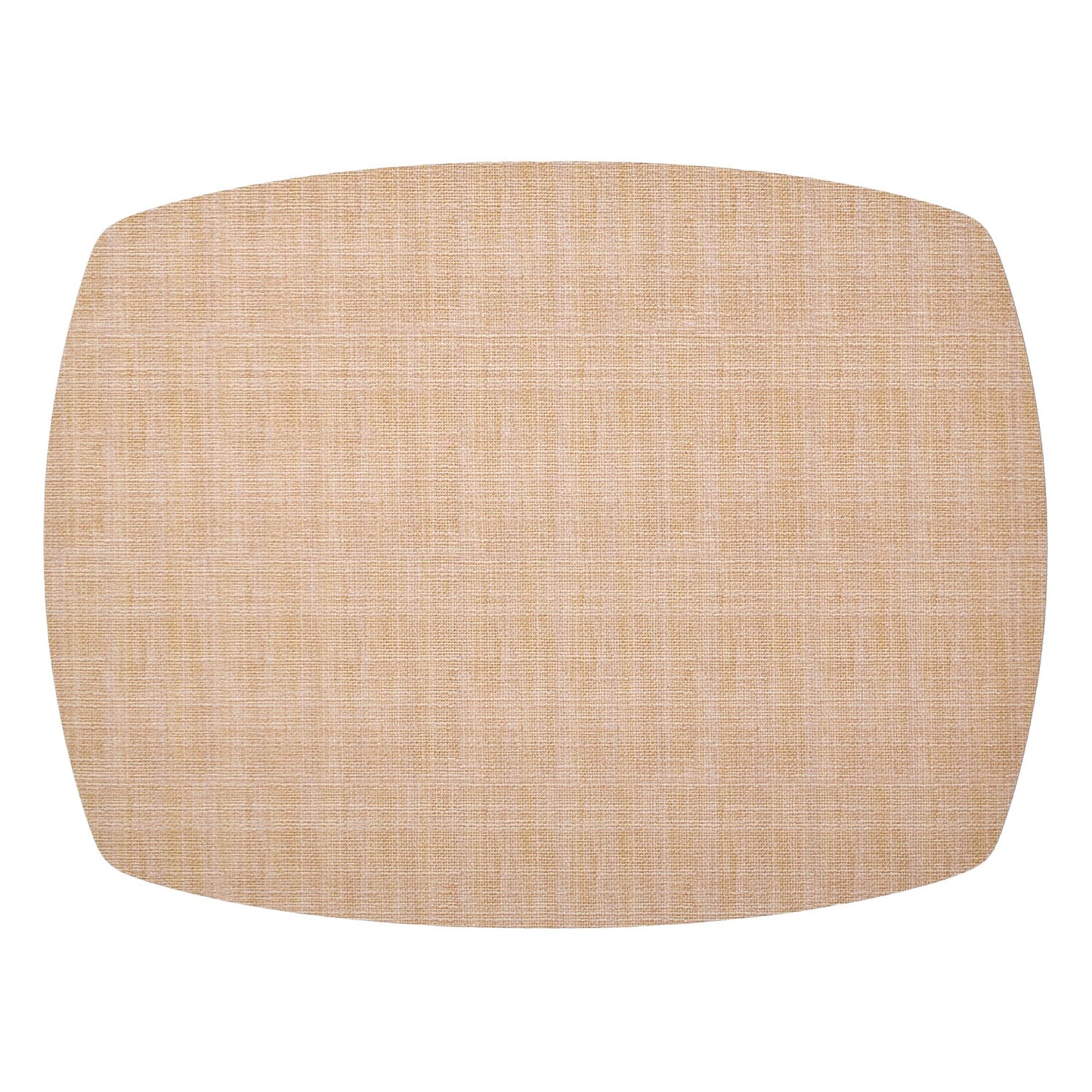 Linen Texture 17" x 13" Premium Vinyl Placemat, Set of 4