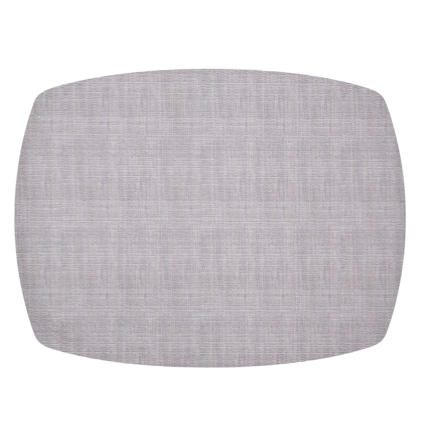 Linen Texture 17" x 13" Premium Vinyl Placemat, Set of 4