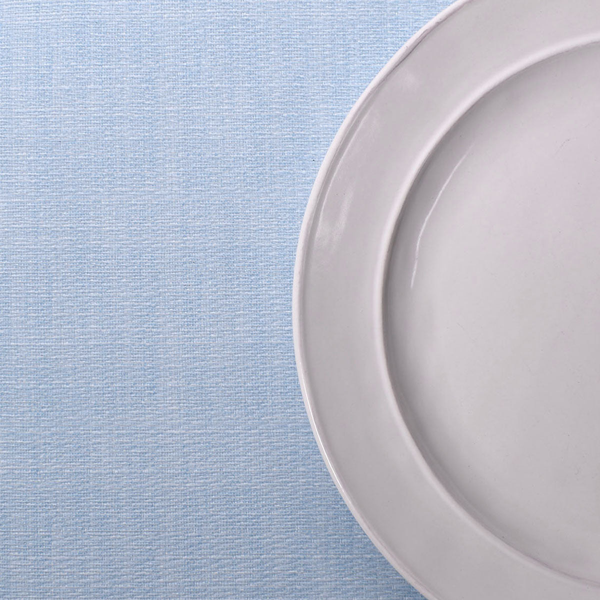 Linen Texture 17" x 13" Premium Vinyl Placemat, Set of 4
