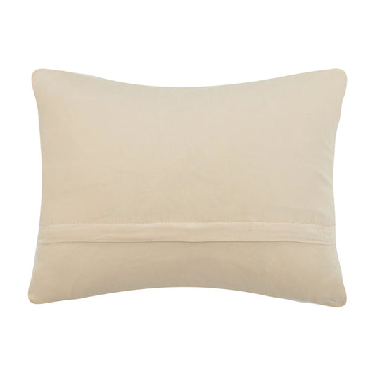 Maryland Flag Crab 18" x 14" Rectangular Hooked Wool Throw Pillow with Polyfill Insert