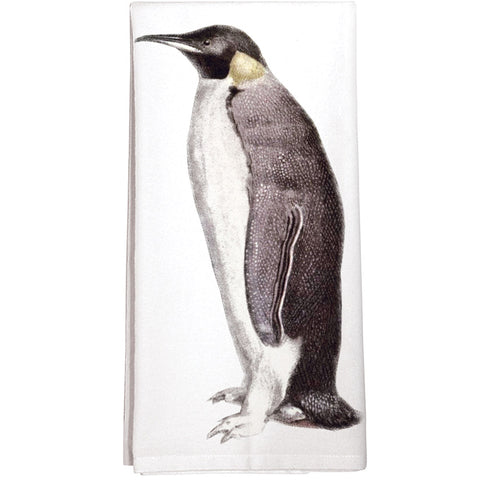 Montgomery Street Penguin Cotton Flour Sack Dish Towel