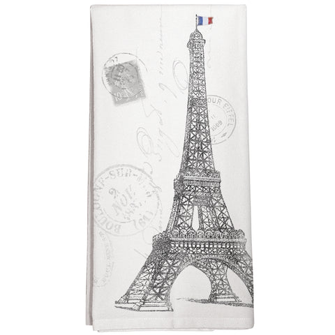 Montgomery Street Eiffel Tower Cotton Flour Sack Dish Towel