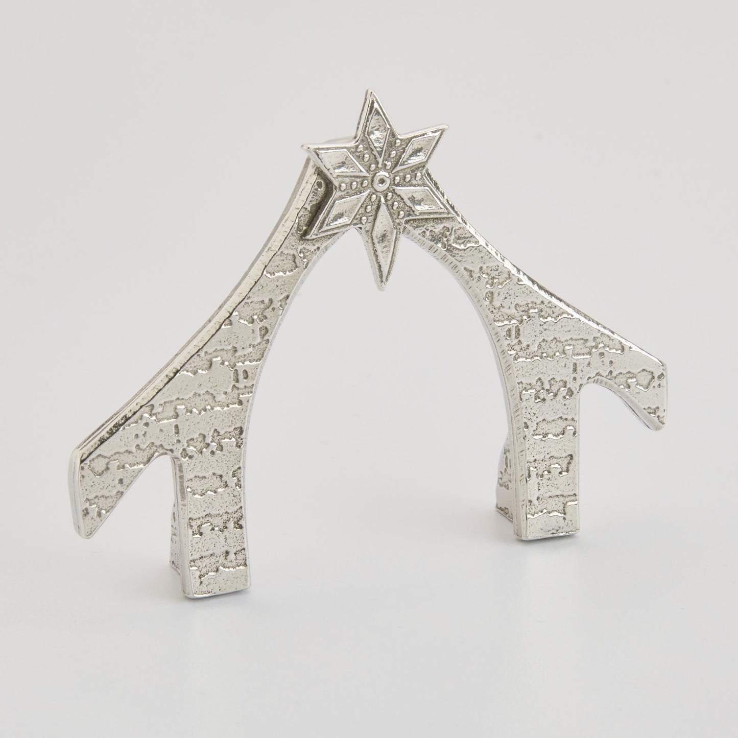 Crosby & Taylor Pewter Miniature Nativity Figurine, Stable