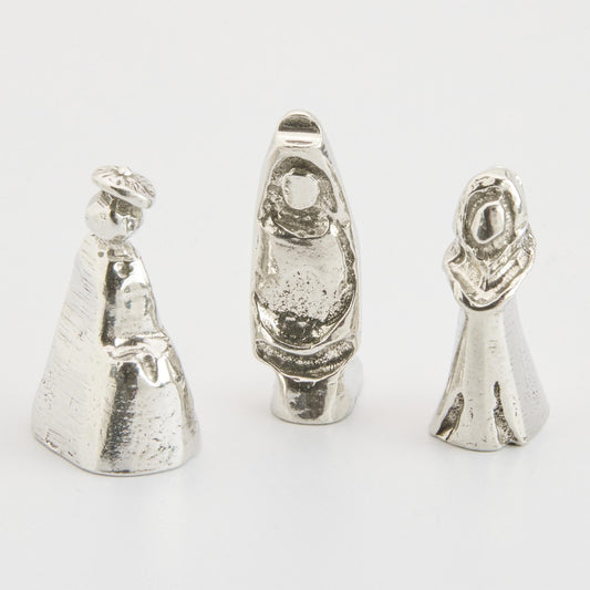 Crosby & Taylor Pewter Miniature Nativity Figurines, Three Wisemen
