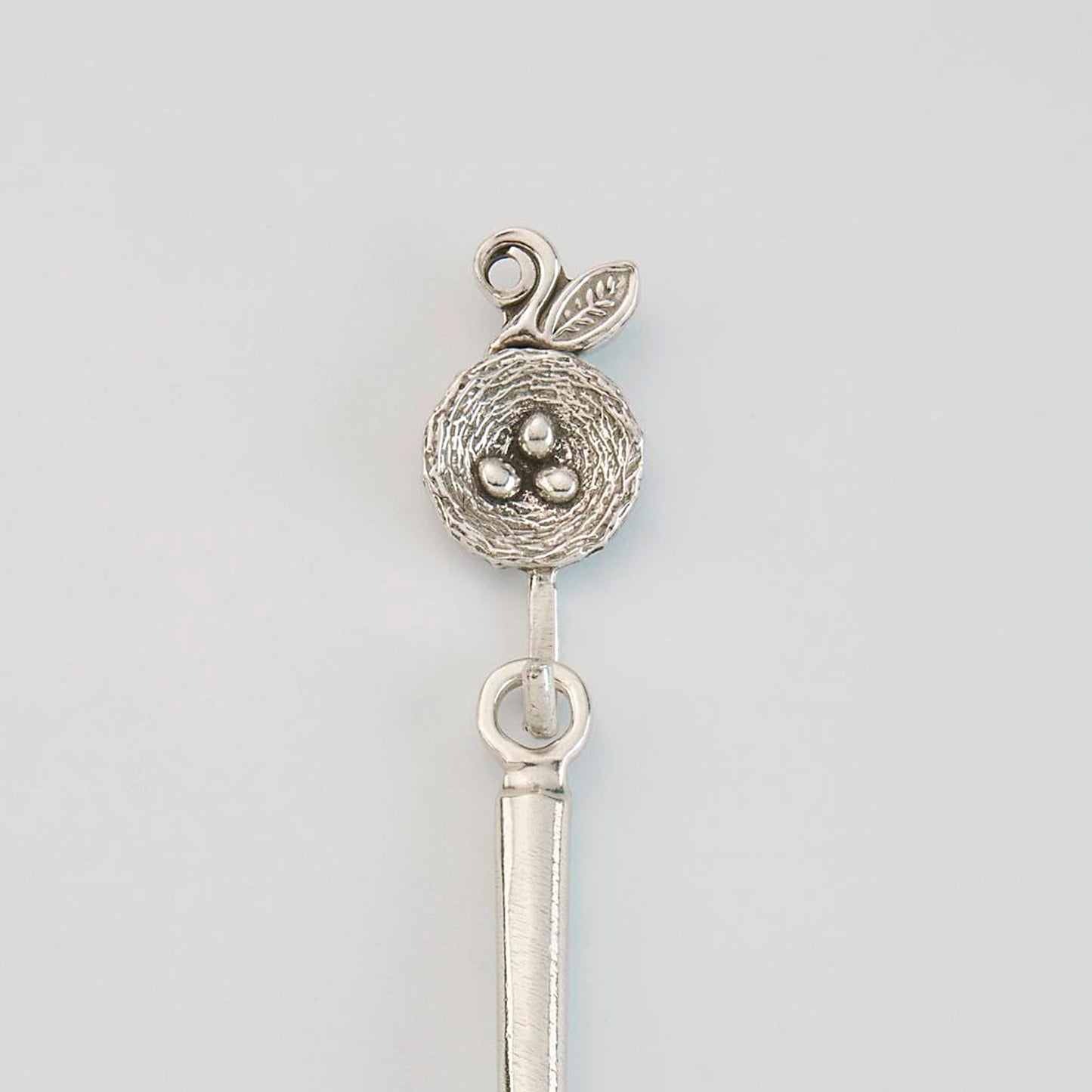 Crosby & Taylor Bird Pewter Coffee Scoop with Hook, Handmade in the USA