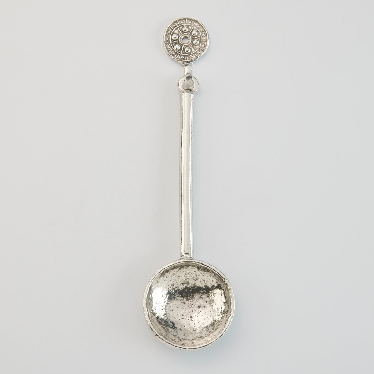 Crosby & Taylor Pewter Coffee Scoop with Hook, Handmade in the USA
