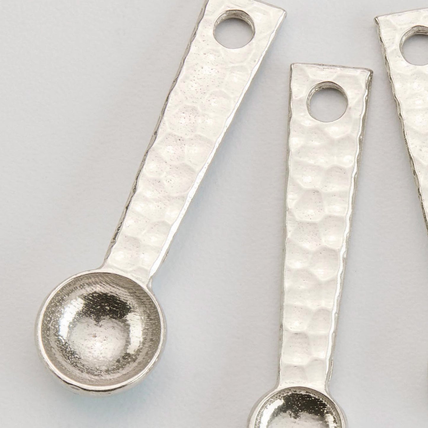 Crosby & Taylor Dash, Pinch, Smidgen Mini Pewter Measuring Spoon Set