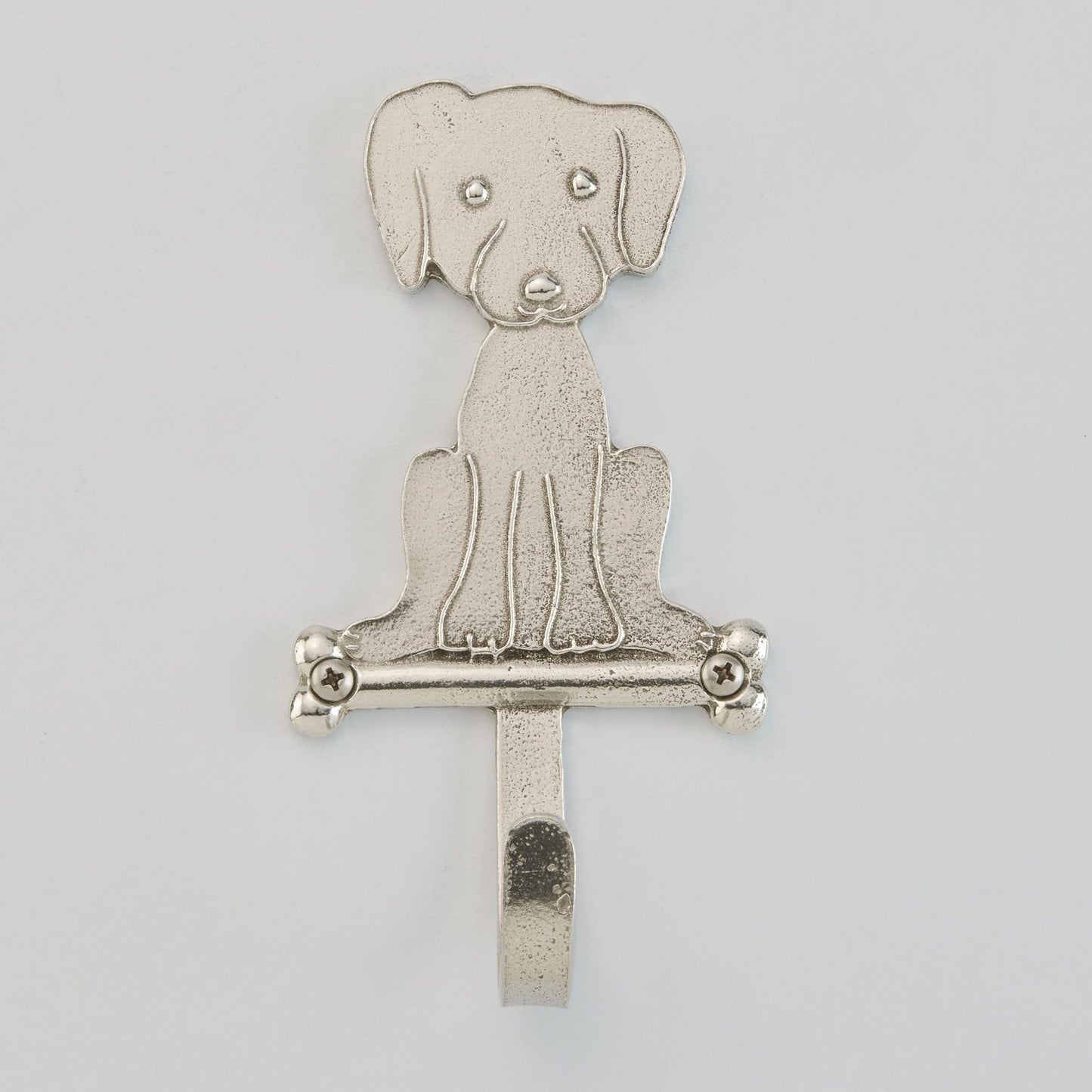 Crosby & Taylor Puppy Dog Hook, American Handmade Pewter