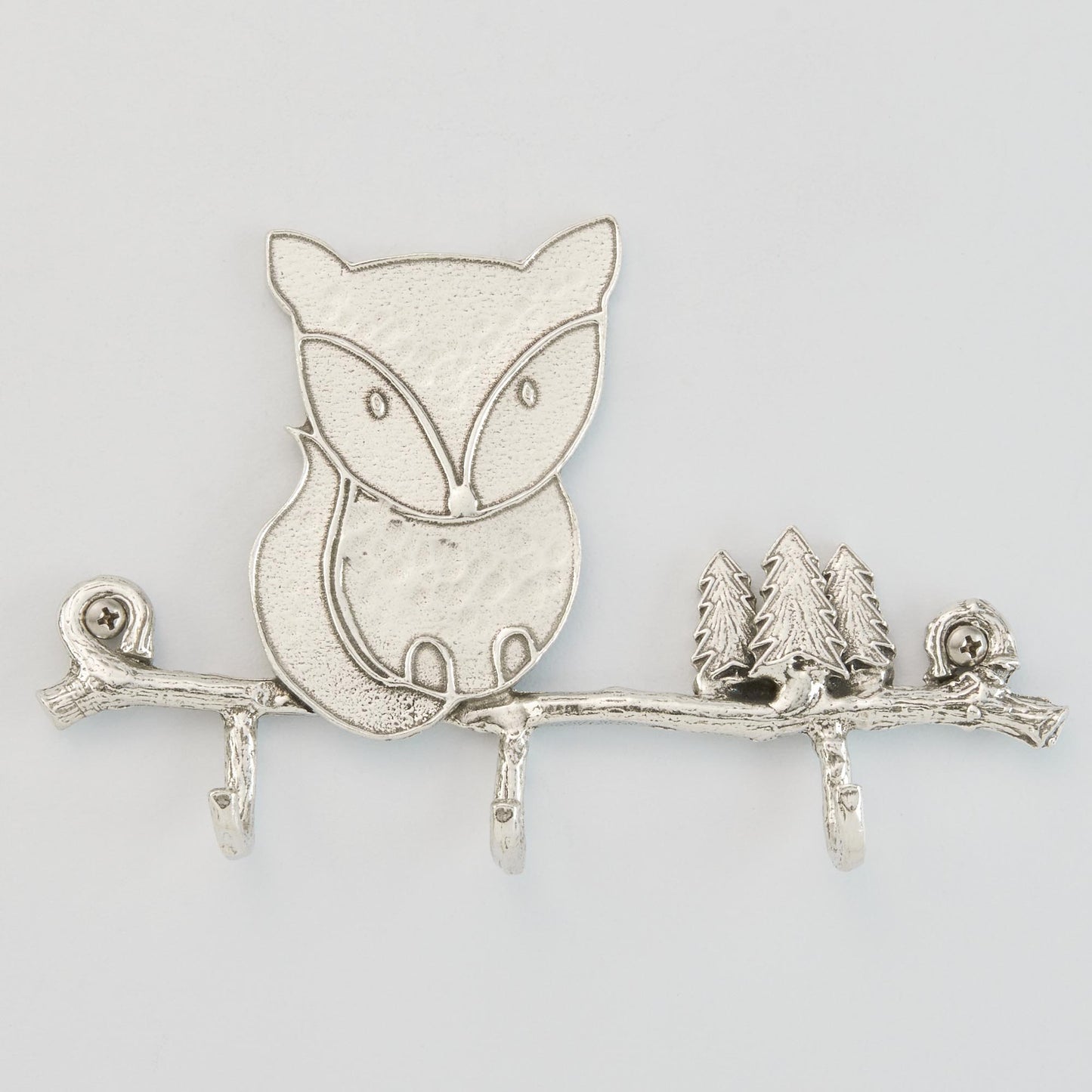 Crosby & Taylor Fox American Handmade Pewter Key Rack