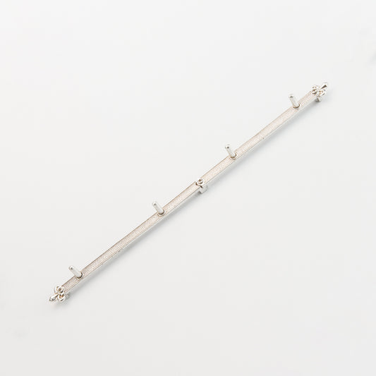 Crosby & Taylor Fleur de Lys Pewter Wall Hanging Strip for Crosby & Taylor Measuring Cups (Not Spoons)