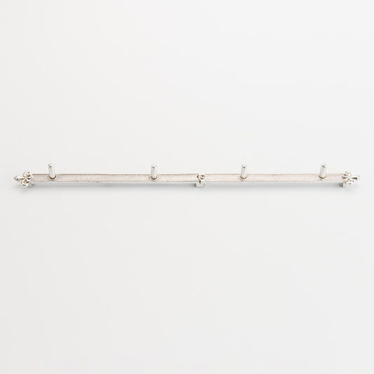 Crosby & Taylor Fleur de Lys Pewter Wall Hanging Strip for Crosby & Taylor Measuring Cups (Not Spoons)