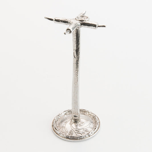 Crosby & Taylor Artisan Pewter Display Stand Post for Measuring Spoons, Bird