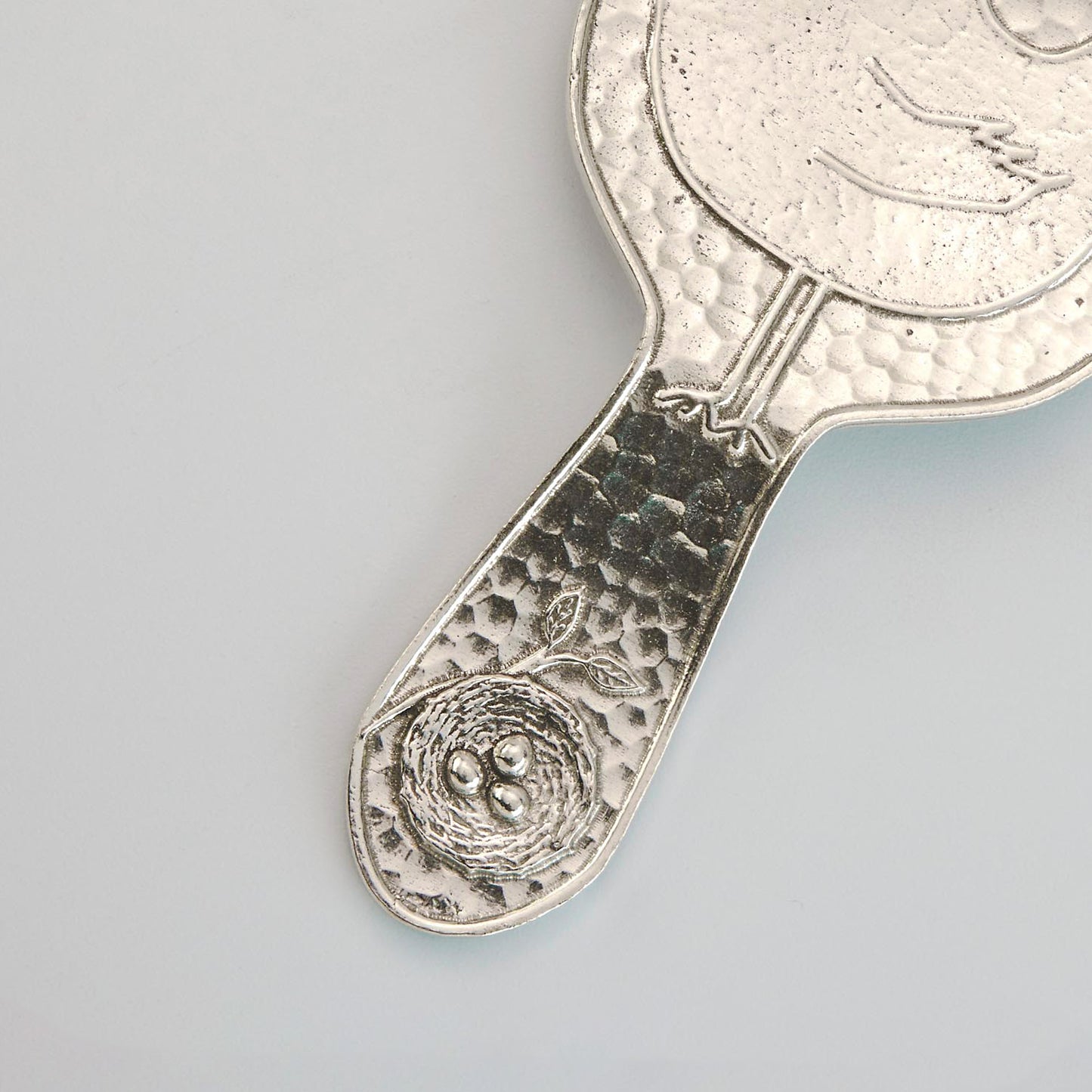 Crosby & Taylor Bird American Handmade Pewter Spoon Rest