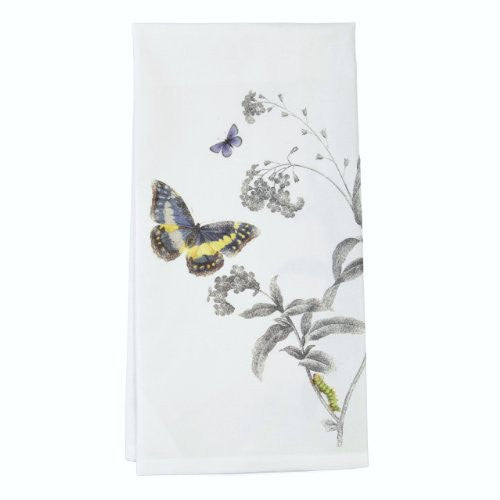 Montgomery Street Butterfly and Milkweed Flour Sack Dish Towel - The Barrington Garage
