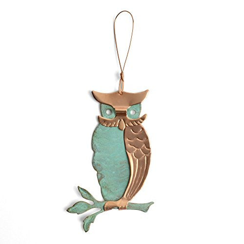 Dos Damas Designs Owl Copper Ornament - The Barrington Garage