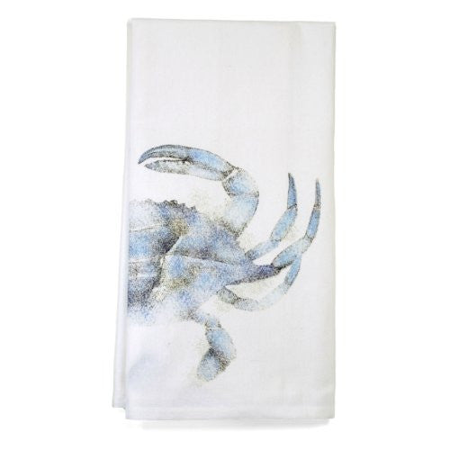 Montgomery Street Blue Crab Cotton Flour Sack Dish Towel - The Barrington Garage