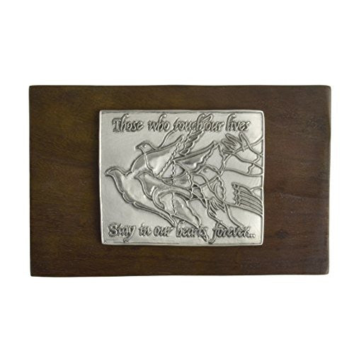 Cynthia Webb Designs Remembrance Walnut and Pewter Box - The Barrington Garage