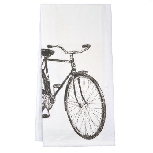 Montgomery Street Beach Cruiser Cotton Flour Sack Dish Towel - The Barrington Garage