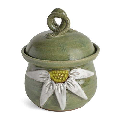 MudWorks Pottery Daisy Garlic Keeper - The Barrington Garage