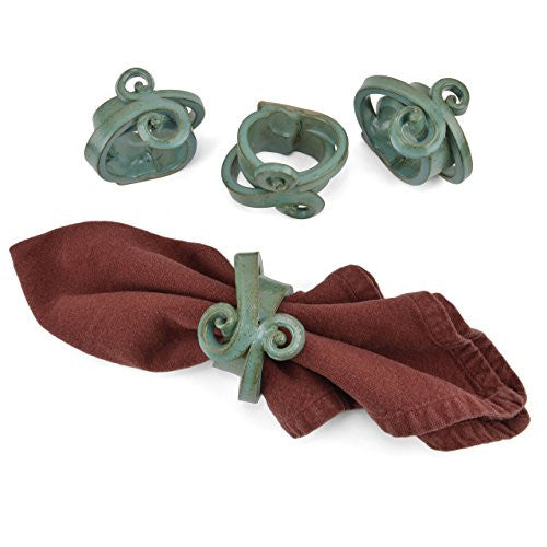 Anthony Stoneware Napkin Rings, Set of 4 - The Barrington Garage