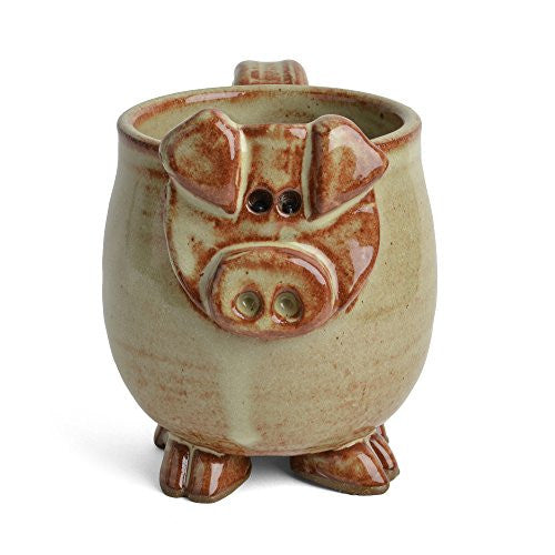 MudWorks Pottery Petunia the Pig Mug - The Barrington Garage