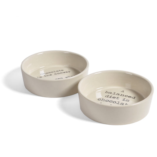 Bloomingville Josephine 4-inch Ceramic Bowls, Set of 2