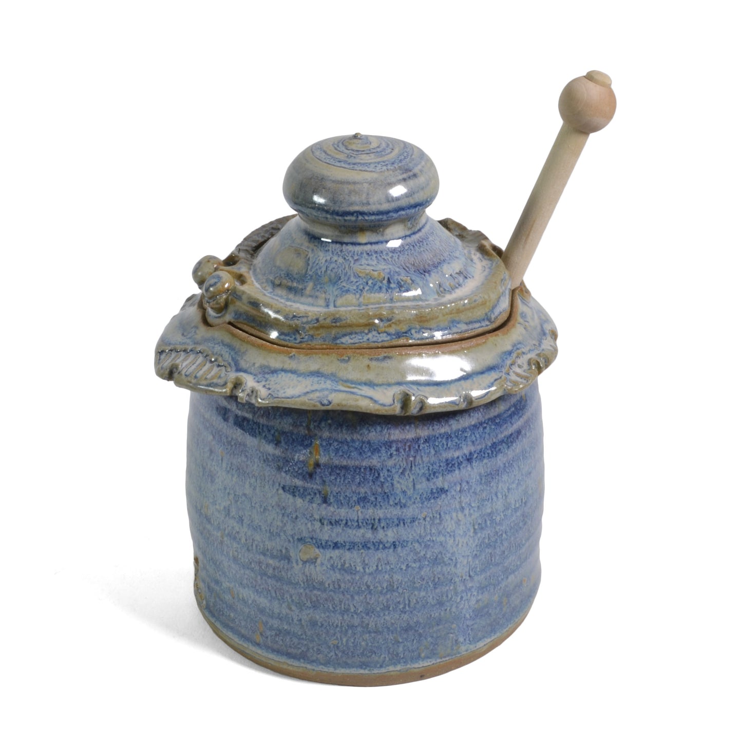 Anthony Stoneware Honey Pot - The Barrington Garage
