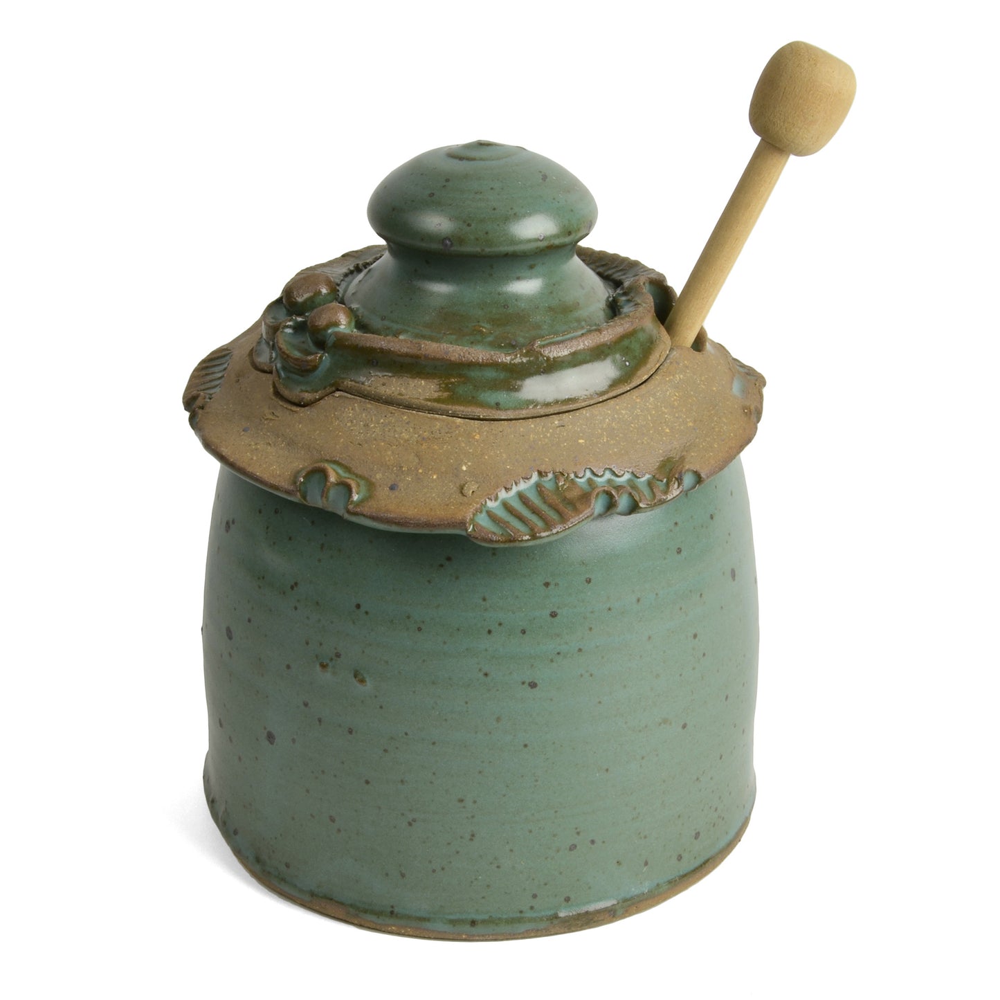 Anthony Stoneware Honey Pot - The Barrington Garage