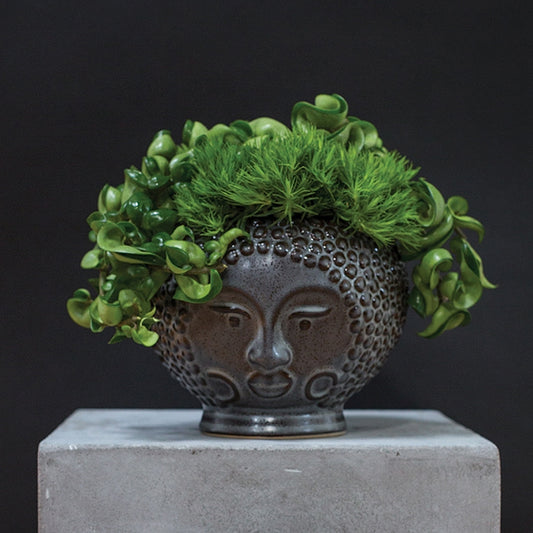 Accent Decor Queen Ophelia 6-inch Stoneware Pot