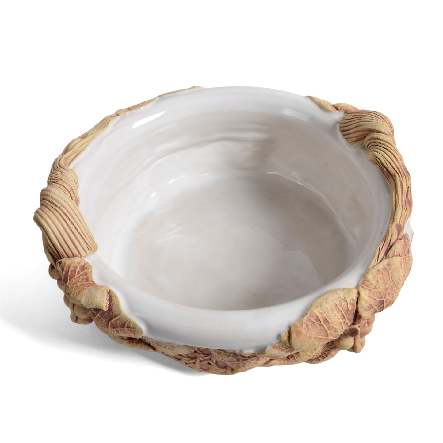 Charlestown Porcelaine Sea Grape Leaf 2-Quart Baking Dish