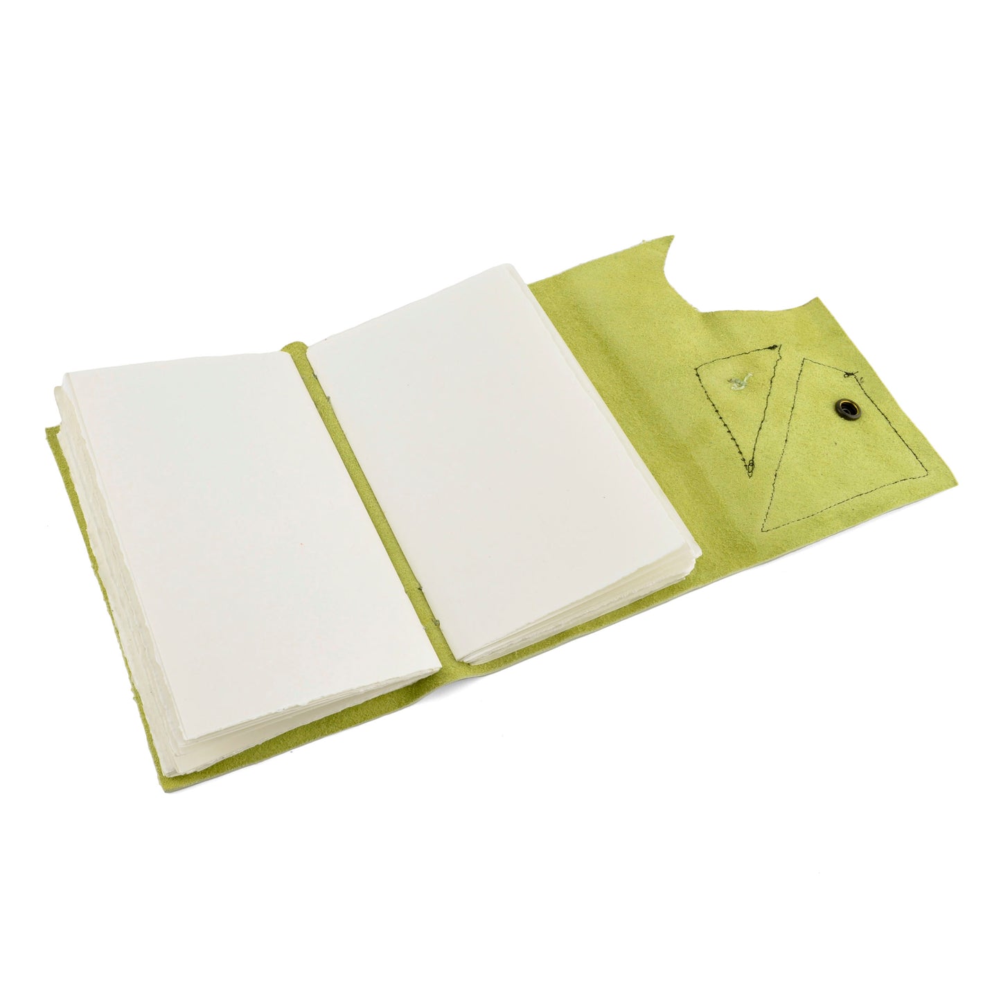 Conduit Press Handbound Reclaimed Leather Journal, Each One Unique